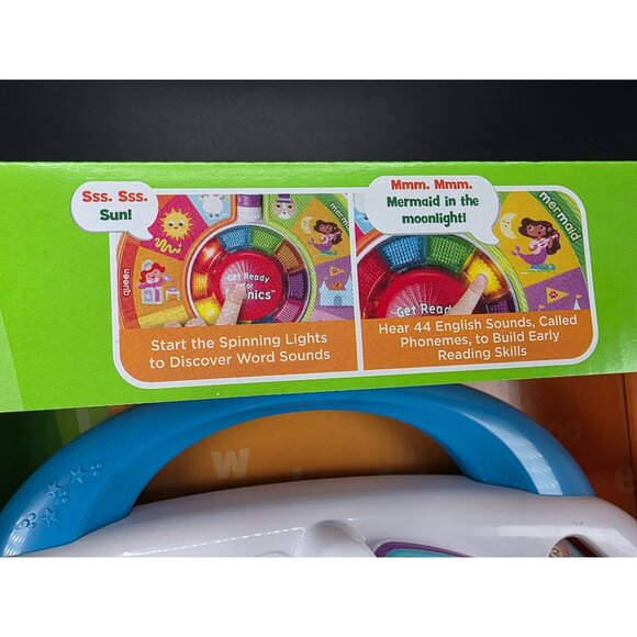 LeapFrog Get Ready for Phonics Spin and Learn Educational Toy Vocabulary Skills - Picture 4 of 8